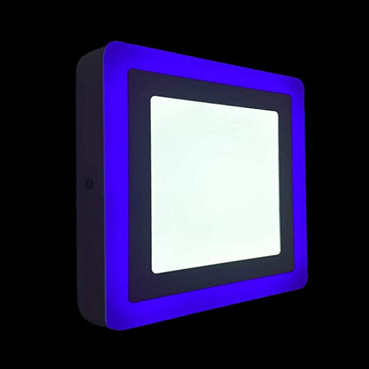 PANEL LIGHT (18+6W) LED MATTE BLUE SQUARE