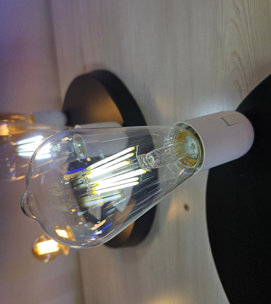 BULB LED EDISON 8W WHITE